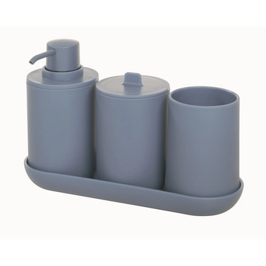 Badkamerorganizer iDesign Cade Badkamer Accessoire Blauw (4-Delig)