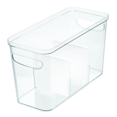 Opbergbox iDesign Crisp Met Verdeelvakken 35,6 x 15,2 cm