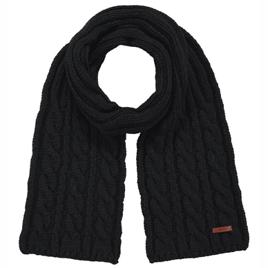 Schal Barts Twister Scarf Black Solid Herren