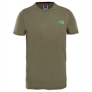 T-shirt The North Face Youth Simple Dome Burnt Olive Green