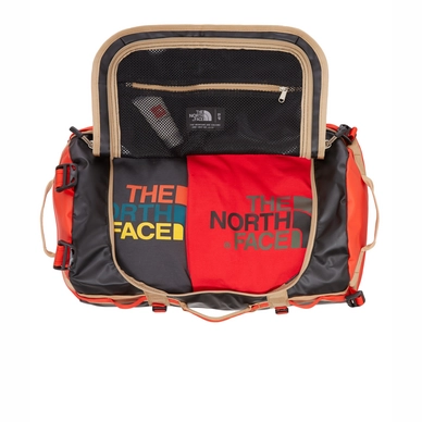 Reistas The North Face Base Camp Duffel Fiery Red Black 2016 Small