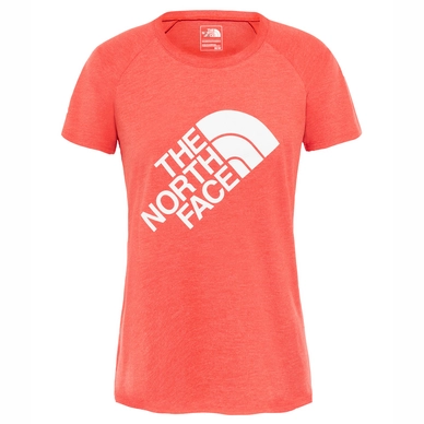 T-shirt The North Face Femme Graphic Play Hard Juicy Red TNF White