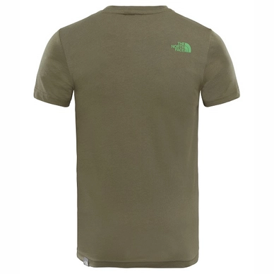 T-Shirt The North Face Youth Simple Dome Burnt Olive Green