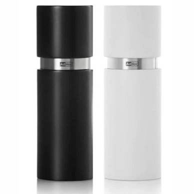 Peper- en Zoutmolen Adhoc Textura Zwart & Wit 15 cm