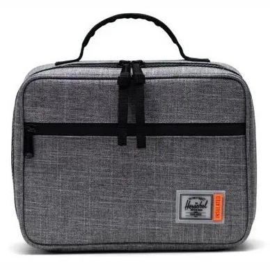 Cooler Bag Herschel Supply Co. Insulated Pop Quiz Lunch Box Raven Crosshatch