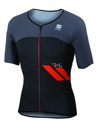 Fietsshirt Sportful Men R&D Cima Jersey  Black Anthracite