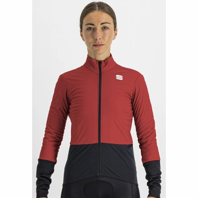 Veste de Cyclisme Sportful Women Total Comfort W Jacket Red Rumba