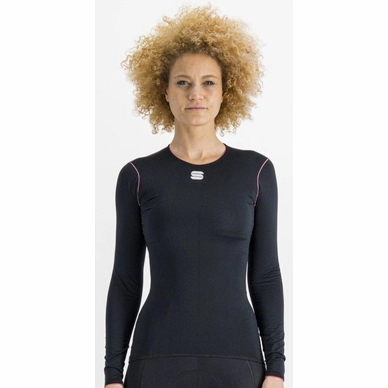 Ondershirt Sportful Women Midweight W Tee Long Sleeves Black