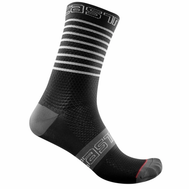 Chaussettes de Cyclisme Castelli Women Superleggera W 12 Sock Black