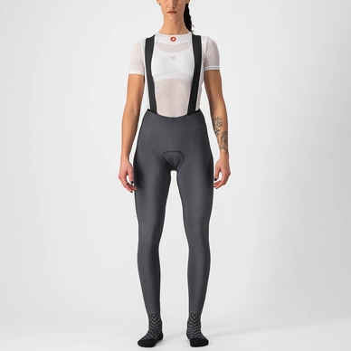 Cuissard Castelli Women Free Aero Race Bibtight Dark Gray