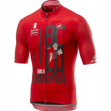 Fietsshirt Castelli Men Bologna Jersey Rosso