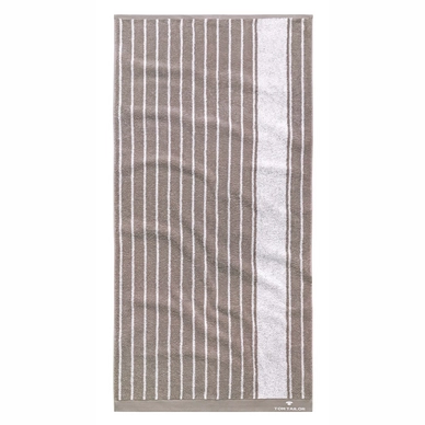 Serviette de Toilette Tom Tailor Maritim Stripes Stone (Set de 2)