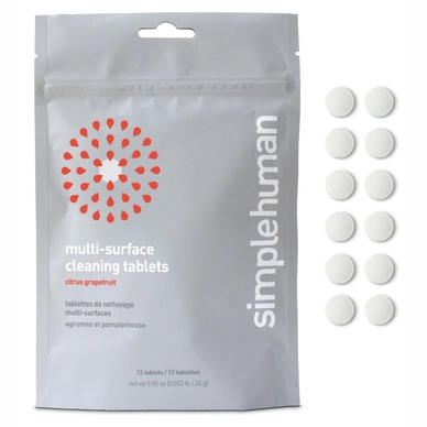 Cleaning Tablets Simplehuman Citrus Grapefruit (12-Piece)