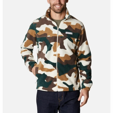 Jacket Men Columbia Steens Mountain Printed Jacket Chalk Mod Camo