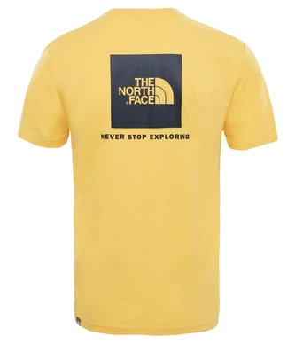T-Shirt The North Face Men Red Box TNF Yellow