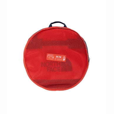 Reistas The North Face Base Camp Duffel M Poinciana Orange Urban Navy