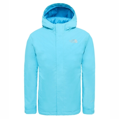 Ski Jacket The North Face Youth Snow Quest Turquoise Blue