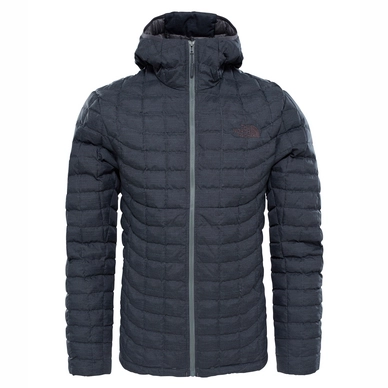 Winter Jacket The North Face Men Thermoball Hoodie Black