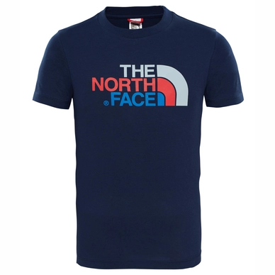 T-Shirt The North Face Youth Easy Cosmic Blue Bright Cobalt Blue