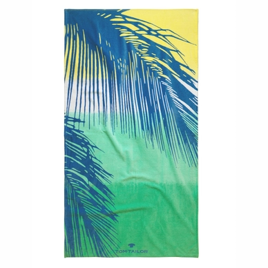 Strandlaken Tom Tailor Palm Leaves Green