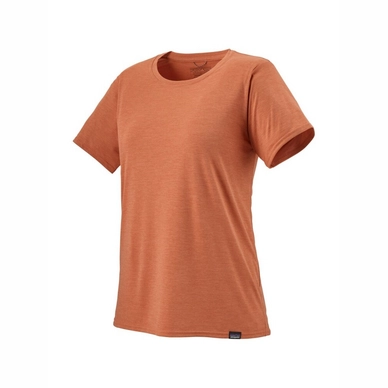 T-Shirt Patagonia Women's Cap Cool Daily Shirt Mellow Melon Light Mellow Melon X Dye