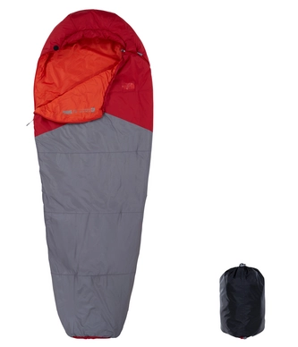 Slaapzak The North Face Aleutian Light Card Red Linkshandig Long