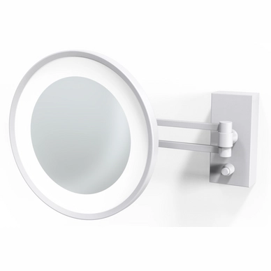 Make-up spiegel Decor Walther BS 36/V LED White Matt (5x magnification)