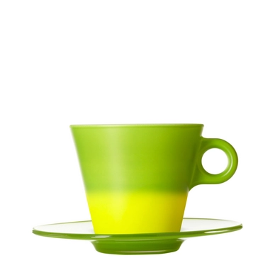 Cappuccinokop Leonardo Ooh... Apple (Inclusief schotel)