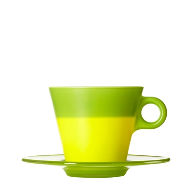 Cappuccinokop Leonardo Ooh... Apple (Inclusief schotel)