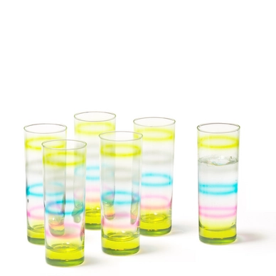 Longdrinkglas Leonardo Rainbow Apple (6-delig)