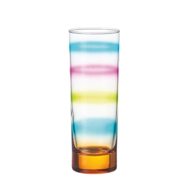 Longdrinkglas Leonardo Rainbow Orange (6-delig)