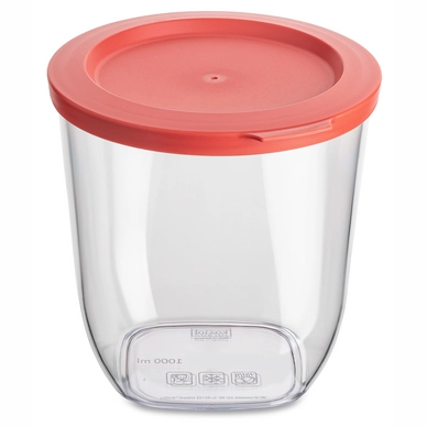 Voorraadpot Koziol Connect Rond 1 liter Roze