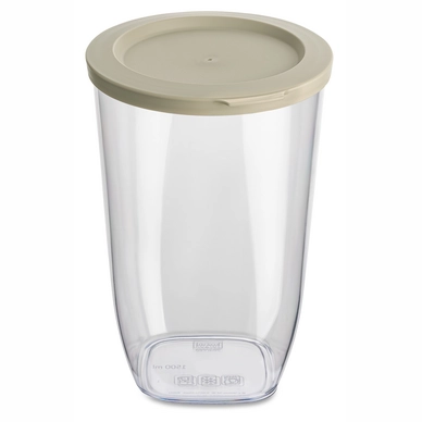 Voorraadpot Koziol Connect Rond 1,5 liter Bruin