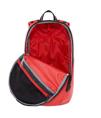Rugzak The North Face Route Rocket Fiery Red TNF Black