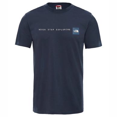 T-Shirt The North Face S/S NSE Tee Urban Navy Vintage Weiß Herren