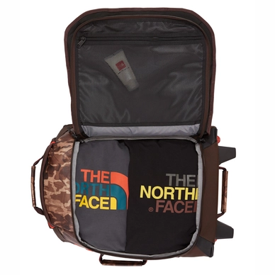 Reiskoffer The North Face Rolling Thunder 33L Brown Print