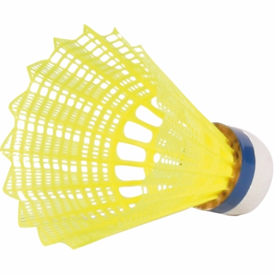 Badminton Shuttle Victor Nylon 3000 Medium Yellow (Koker van 6)