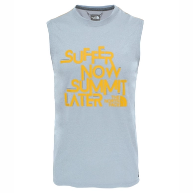 T-Shirt The North Face Men Graphic Reaxion AMP S L TNF Light Grey Heather