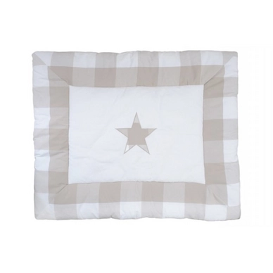 Boxkleed Jollein Chambray Sand