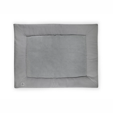 Boxkleed Jollein Waffle Grey 100 x 140 cm