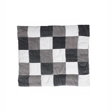 Boxkleed Jollein Colourful Check Grey