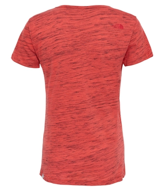 T-Shirt The North Face Women S/S Simple Dome Tee Cayen Red/TNF Black