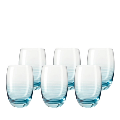 Tumbler Leonardo Cheers Azzurro (6-delig)
