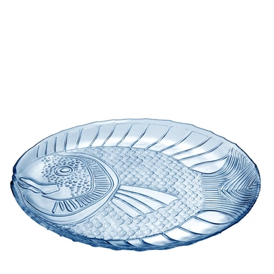 Serveerschaal Leonardo Lido Plate Fish 33 Blue (6-delig)