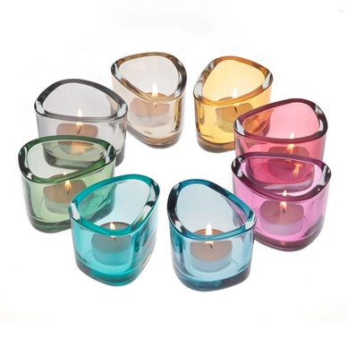 Theelichthouder Leonardo Organic Ambra (6-delig)