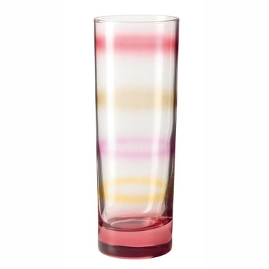 Longdrinkglas Leonardo Rainbow Rubino (6-delig)