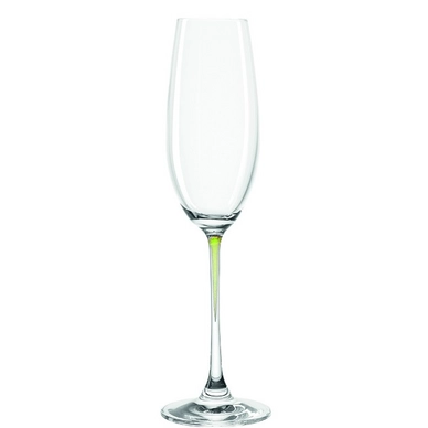 Champagneglas Leonardo La Perla GB 2 Verde (4-delig)