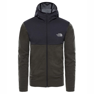 Vest The North Face Men Tech Full Zip Hood New Taupe Green