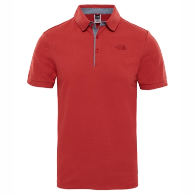 Polo Shirt The North Face Men Premium Pique Bossa Nova Red