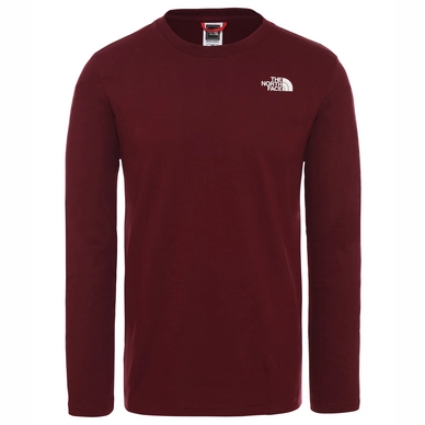 Long Sleeve T-Shirt The North Face Men LS Easy Tee Deep Garnet Red
